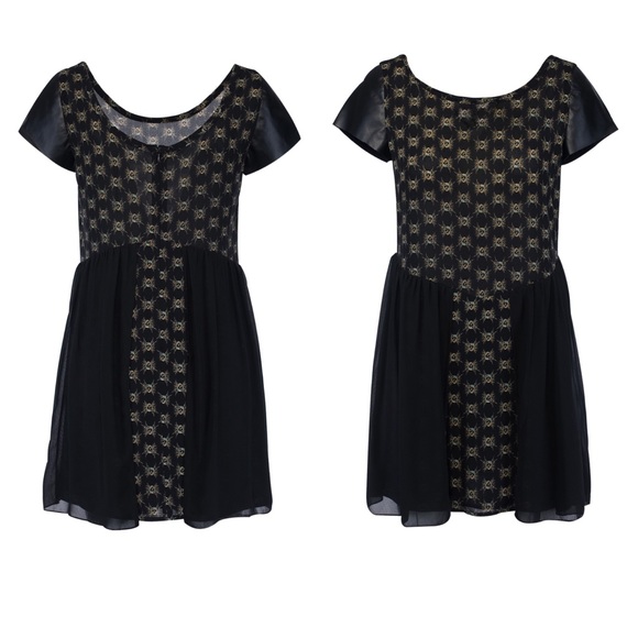 House Of Harlow 1960 Adeline Punk Mini Dress NWT - Picture 3 of 8